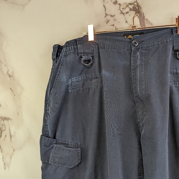 LAPG Pant Men 42 x 28 Blue Tactical Cargo Los Angeles Police Gear Twill Short - Picture 2 of 12